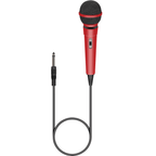 Set Of 5 Colour Microphone Plastic Blue Red Yellow White and Black