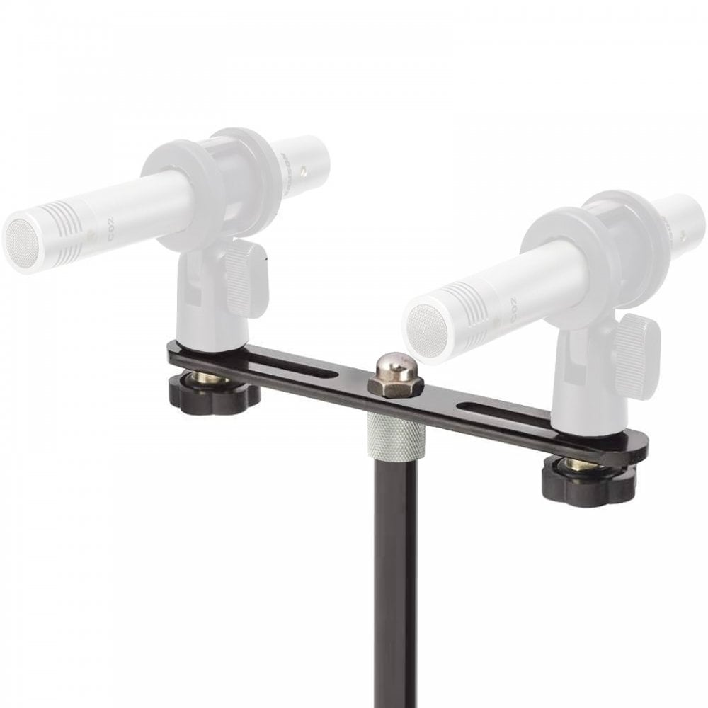 Dual Microphone Mount Adaptor Bar