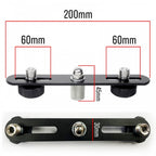 Dual Microphone Mount Adaptor Bar