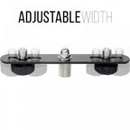 Dual Microphone Mount Adaptor Bar