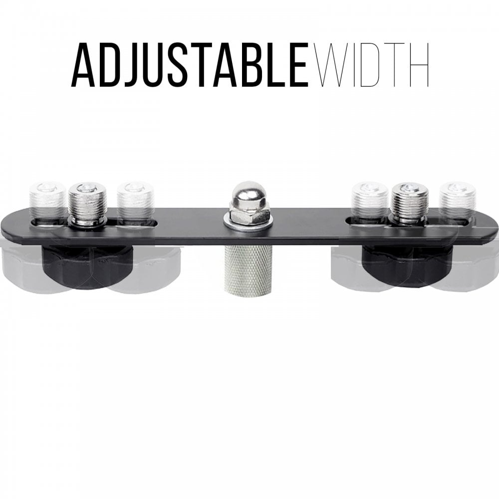 Dual Microphone Mount Adaptor Bar
