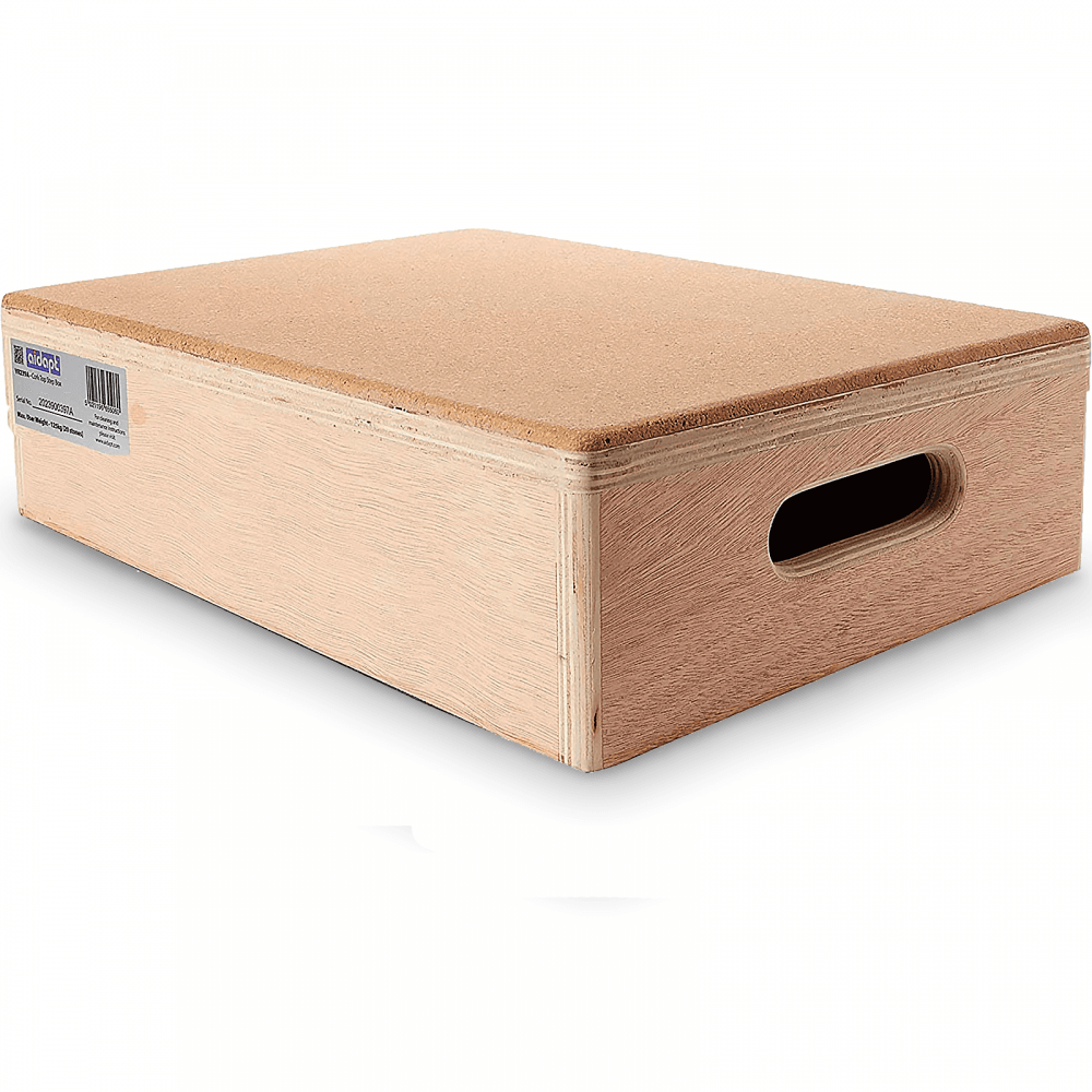 3" Cork Top Step Box Bathroom Aid