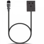 Standard IEC Male to UK Mains Socket Extension Lead 13A 250V