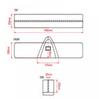 Stand Equipment Bag / Case 1480 x 280 x 250mm