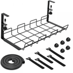Cable Management Under Desk Table or Booth Tidy