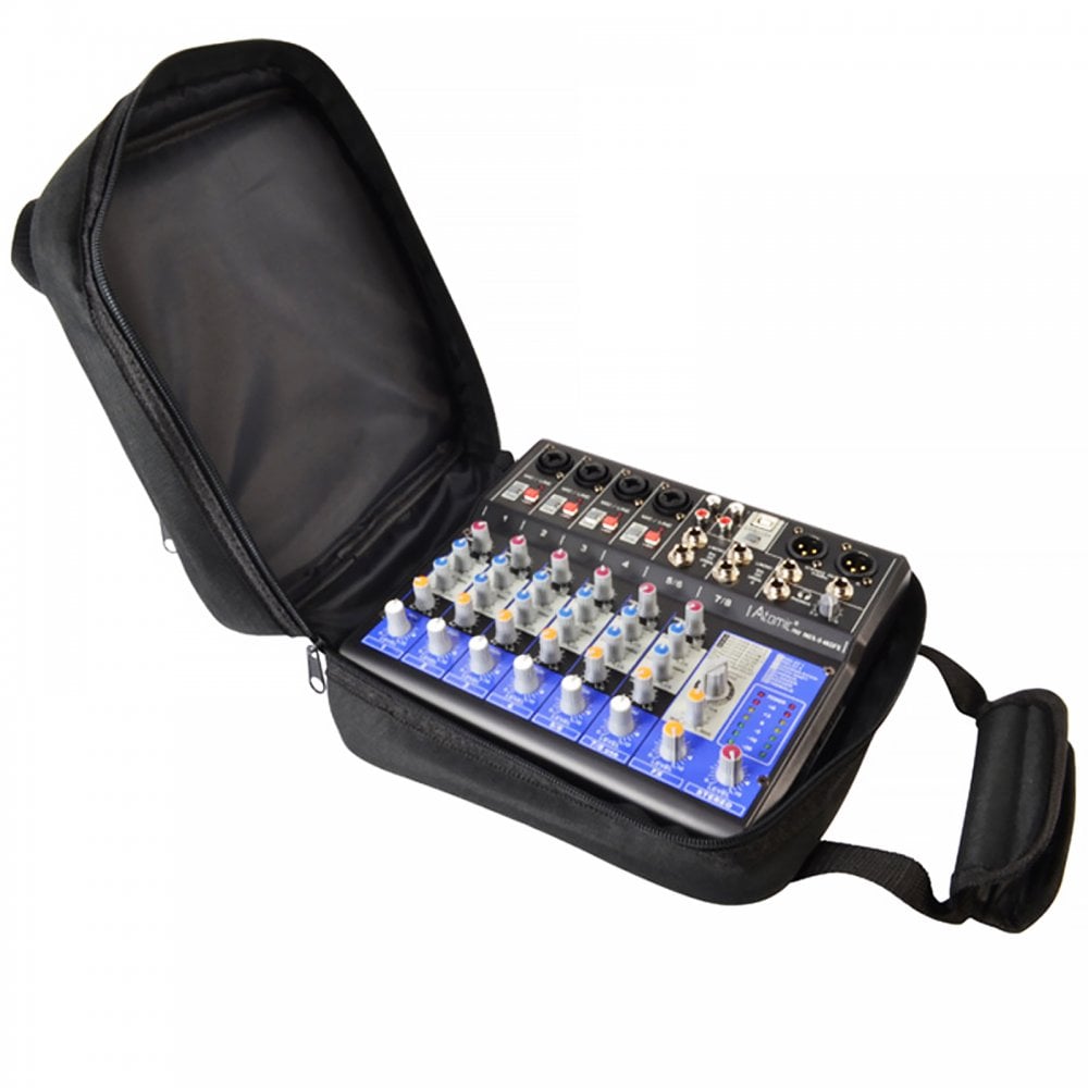Small Mixer Controller Equipment Padded Case 250 x 250 x 90mm