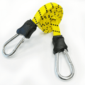 1200mm Flat D-Shape Carabiner Snap Hook Bungee Cord