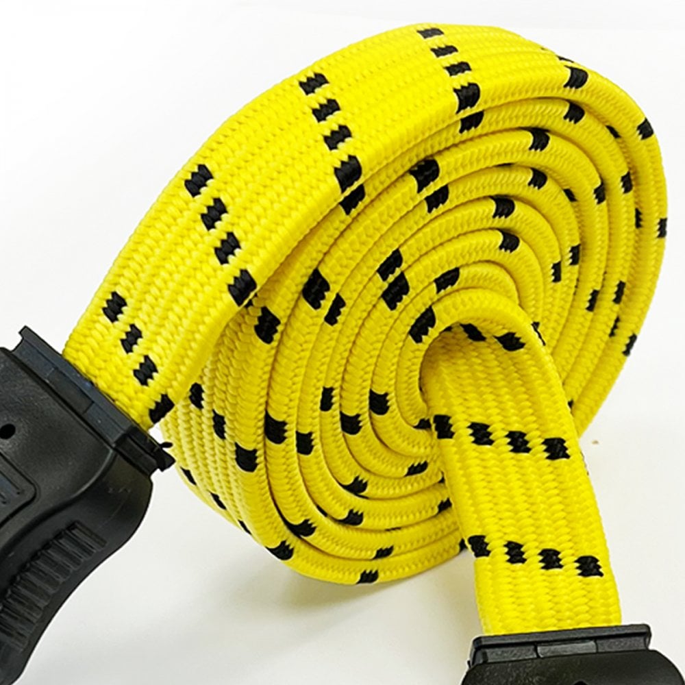 1200mm Flat D-Shape Carabiner Snap Hook Bungee Cord