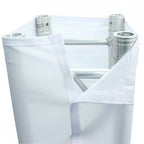 1m White Truss Podium Totem Lycra Scrim