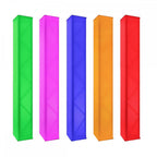1m White Truss Podium Totem Lycra Scrim