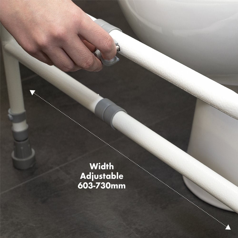Broadstairs Toilet Frame with Adjustable Height and Width