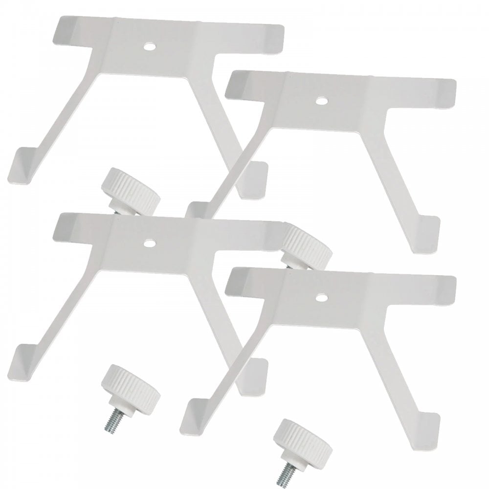 4 Pack of White SpectraPix Batten 1m LED Bar Inc Stands and Bag
