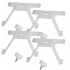 4 Pack of White SpectraPix Batten 1m LED Bar Inc Stands and Bag