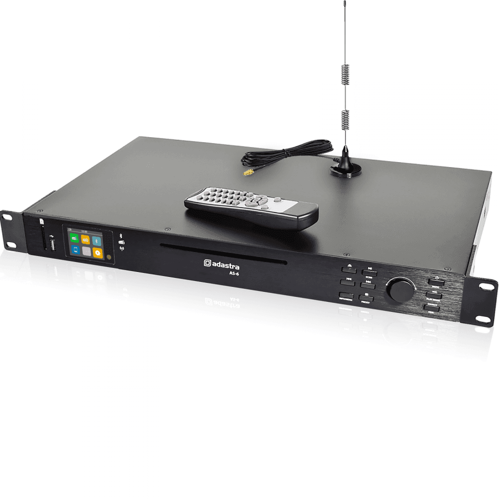 AS-6 Audio Source Multi-Format Player DAB CD USB and Bluetooth