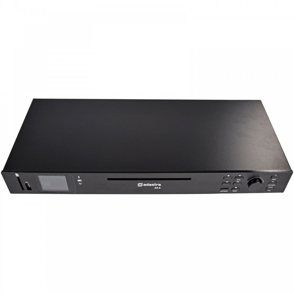 AS-6 Audio Source Multi-Format Player DAB CD USB and Bluetooth