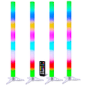 Pulse Tube Rechargeable Colour Changing LED Effect 4 Pack