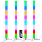 Pulse Tube Rechargeable Colour Changing LED Effect 4 Pack