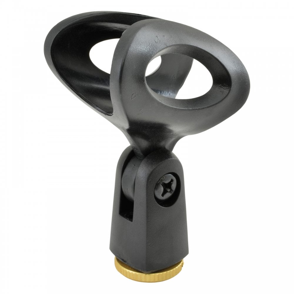 Desk Mic Stand with 30mm Mic Holder Chrome