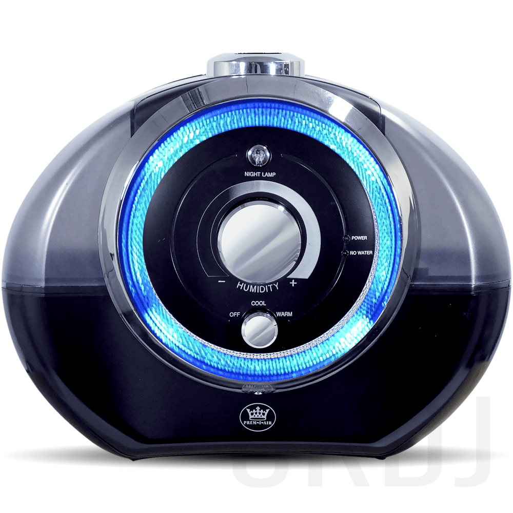Warm / Cold Mist Humidifier 4L Water Tank Silver technology Aginst Bacteria / Mould