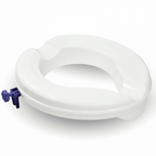 2 Inch Senator Plastic Raised Toilet Seat