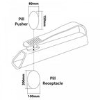 Pill Puncher Blister Pack Tablet Popper Disability Aids