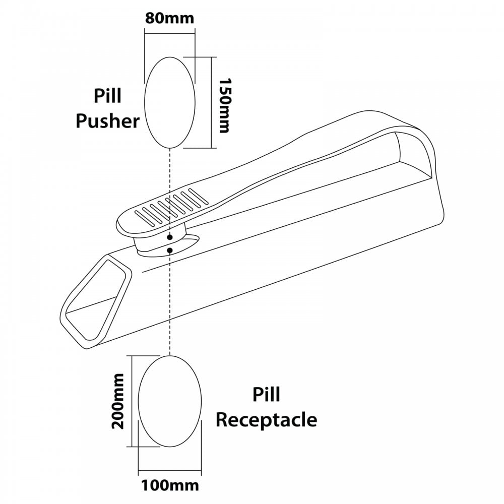 Pill Puncher Blister Pack Tablet Popper Disability Aids