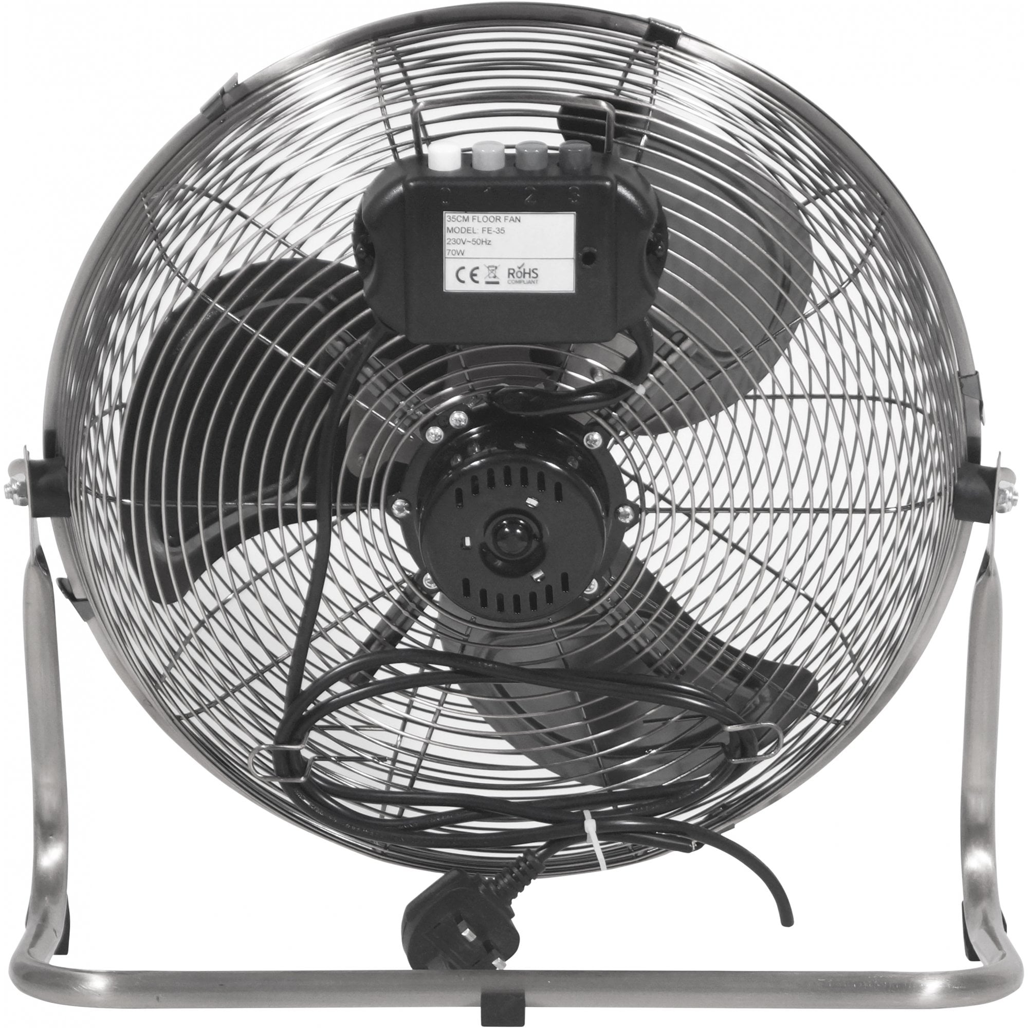 14" Chrome High Velocity Industrial 3 Speed