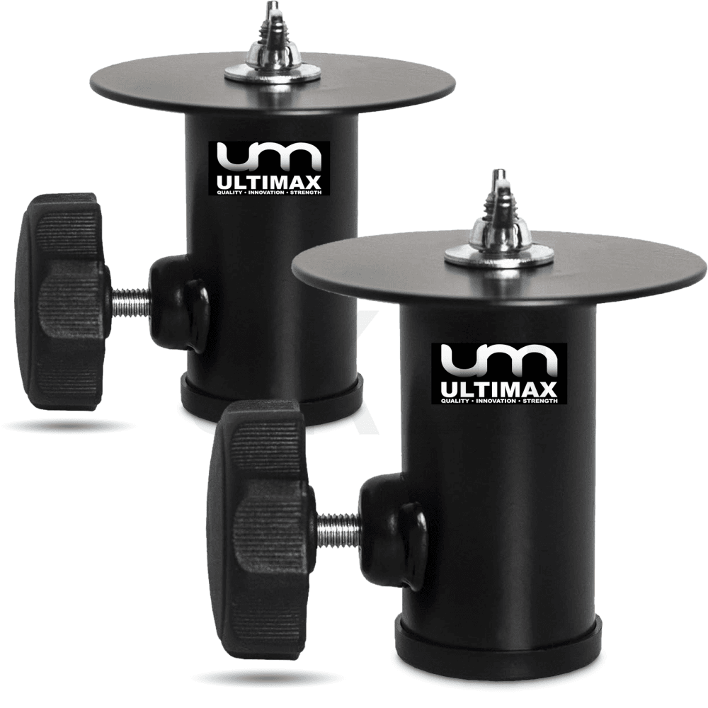 Pair of UTX 35TH 35mm External Top Hat Lighting Adaptor