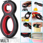 Jar and Bottler Opener Set Multi-Purpose Open Aid
