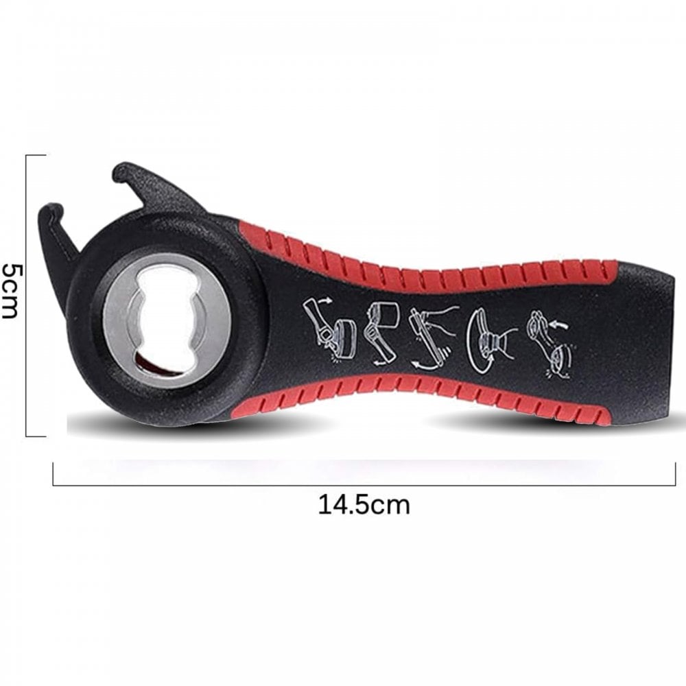 Jar and Bottler Opener Set Multi-Purpose Open Aid