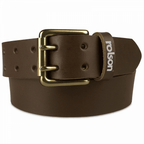 Top Grain Leather Belt with Two Pin Buckle for Tool Pouches
