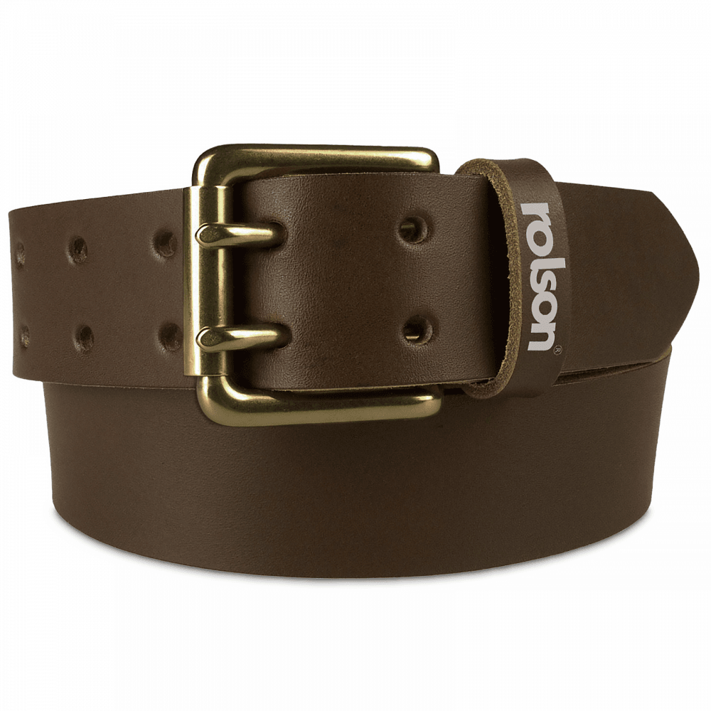 Top Grain Leather Belt with Two Pin Buckle for Tool Pouches