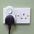 Mains Plug In Lamp Light Dimmer Socket Switch