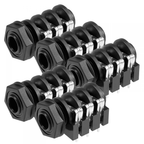 Stereo Jack Chassis Socket 6.35mm 1/4 inch PCB Mountable