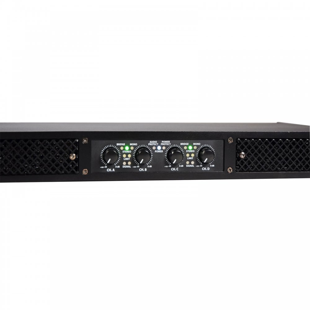 D-series Quad Power Amplifier 4 x 200w