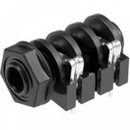 Mono Jack Chassis Socket 6.35mm 1/4 inch PCB Mountable