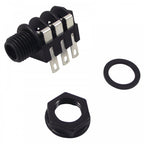Stereo Jack Chassis Socket 6.35mm 1/4 inch PCB Jack Mates Unswitched