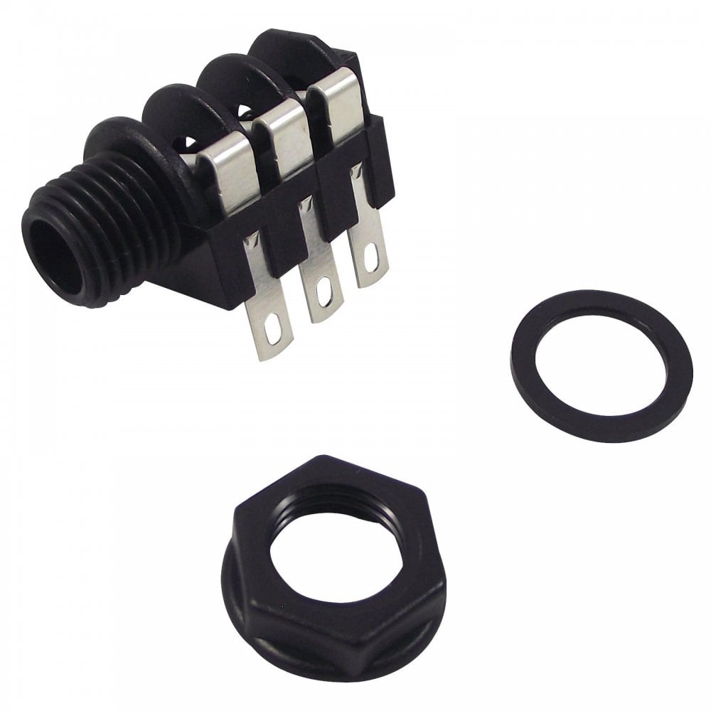 Stereo Jack Chassis Socket 6.35mm 1/4 inch PCB Jack Mates Unswitched
