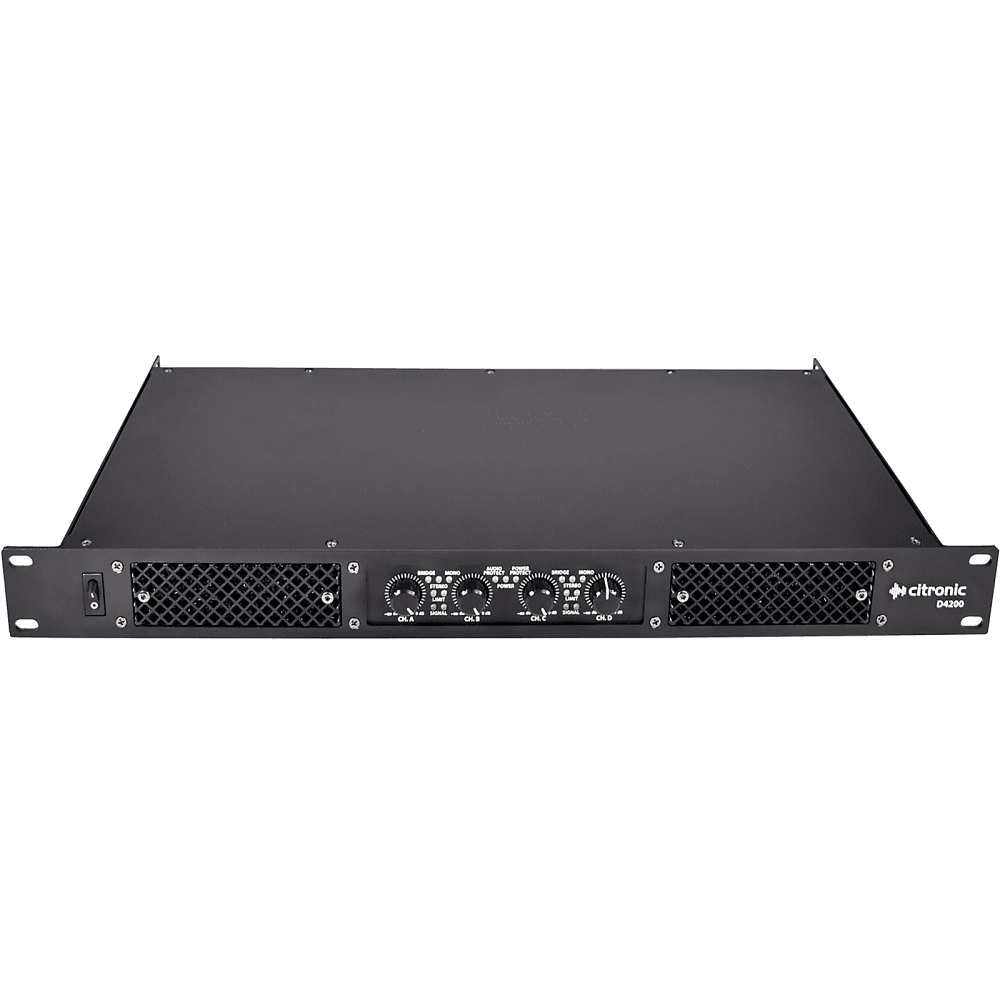 D-series Quad Power Amplifier 4 x 200w