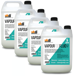 4 x Vapour Blast Fluid 5L For Geyser Vertical Smoke Machines - 5 liters Juice
