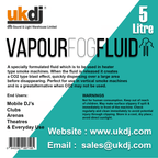 4 x Vapour Blast Fluid 5L For Geyser Vertical Smoke Machines - 5 liters Juice