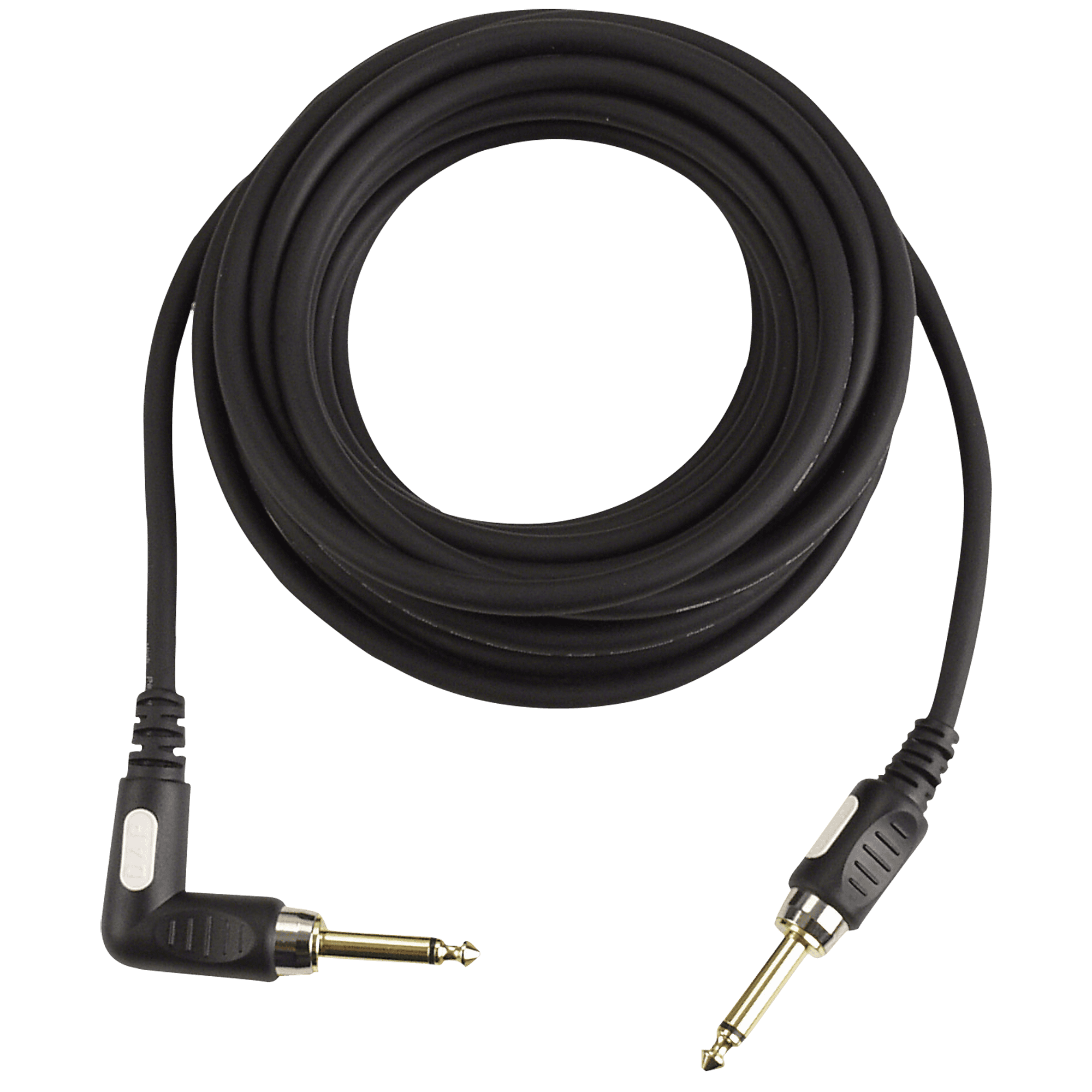 2pc DAP FL19 Road Guitar Cable Right Angle 6m