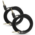 2pc DAP FL19 Road Guitar Cable Right Angle 6m