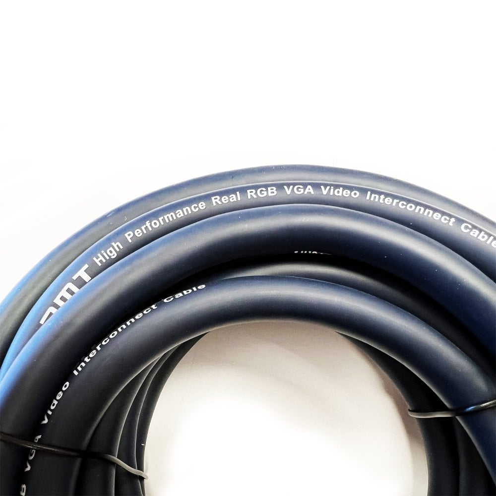 VGA SVGA Cable 15 Pin Male to Male 1.5m to 20m