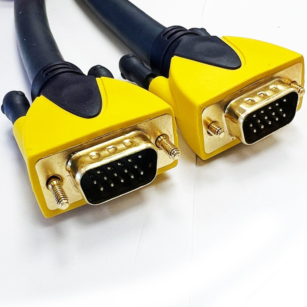 VGA SVGA Cable 15 Pin Male to Male 1.5m to 20m