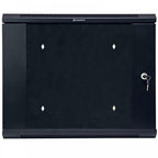 9U Hinged 19" Rack Cabinet Side and Rear Easy Access