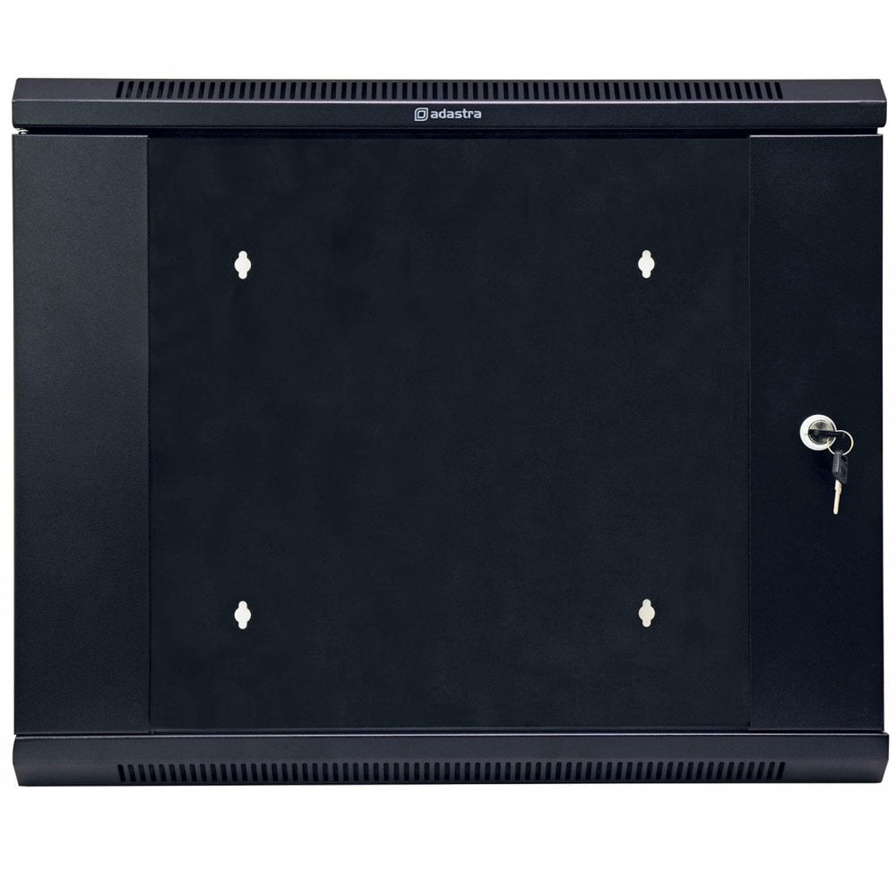 9U Hinged 19" Rack Cabinet Side and Rear Easy Access