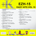 Easy Karaoke Hits Vol 15 CD+G Disc EZH-15 13 Track Disc