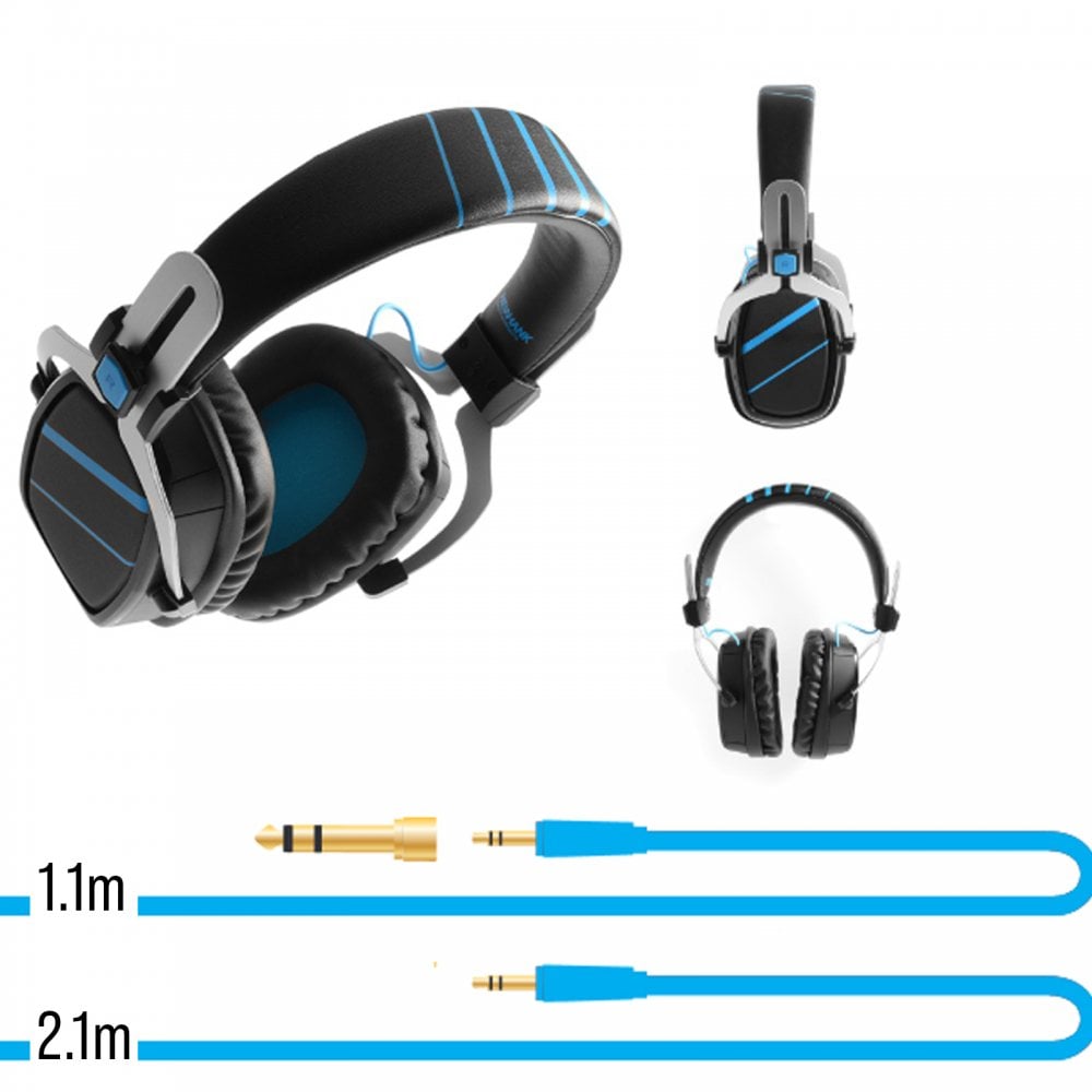 Soulmate Circumaural Studio Headphones with Detachable Cord
