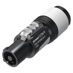PowerCON FXXB-type Cable Connector Grey NAC3FXXB-W-S